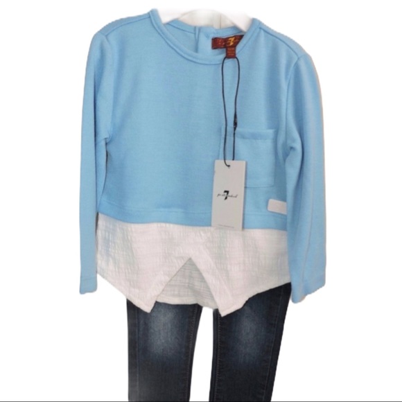 7 For All Mankind Other - 7 For All Mankind Sweater and Jeans Outfit 24M